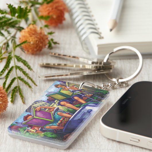 夏期読の キーホルダー (正面右)