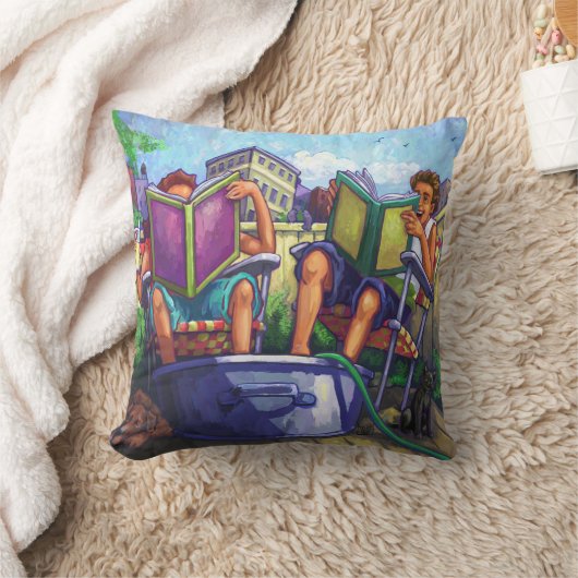 夏期読の クッション (ブランケット)