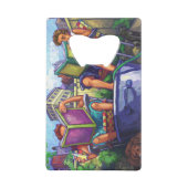 夏期読の クレジットカード栓抜き (正面)