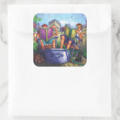 夏期読の スクエアシール (バッグ)