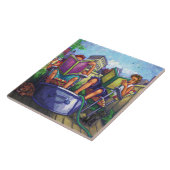 夏期読の タイル (側面)