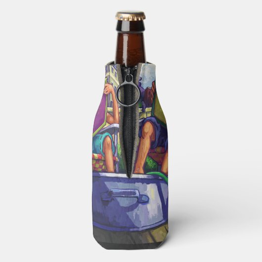 夏期読の ボトルクーラー (ボトル裏面)