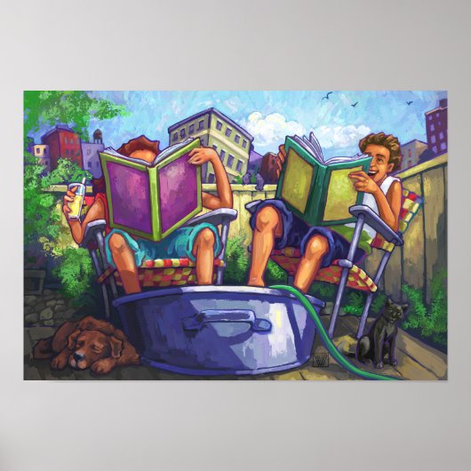 夏期読の ポスター (正面)