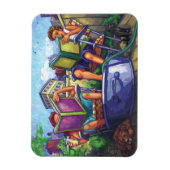 夏期読の マグネット (縦)