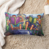 夏期読の ランバークッション (ブランケット)