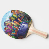 夏期読の 卓球ラケット (横)