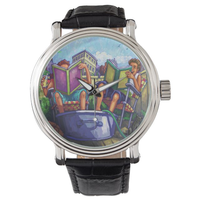 夏期読の 腕時計 (正面)