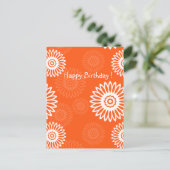 夏期赤葉書 ポストカード (スタンド正面)