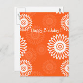 夏期赤葉書 ポストカード (正面/裏面)