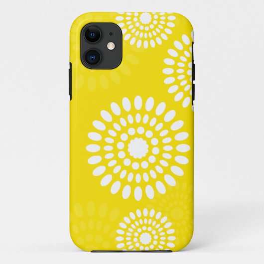 夏期黄色の花iPhone 5ケース Case-Mate iPhoneケース (裏面)