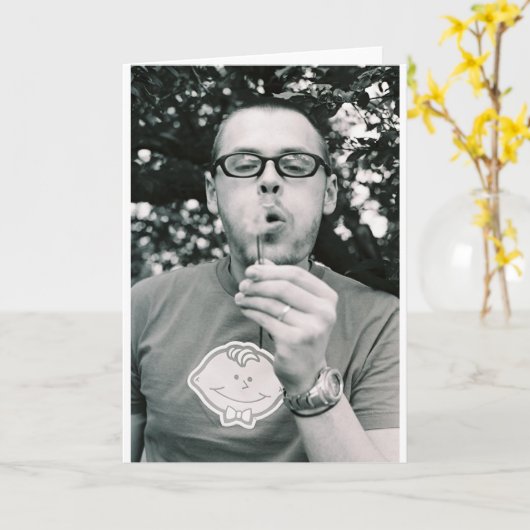 夏期2 カード (黄色い花)