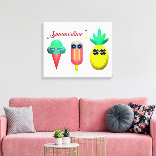 夏期 キャンバスプリント (インサイチュ (リビング))