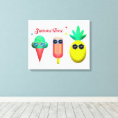 夏期 キャンバスプリント (インサイチュ (ウッドフロア))