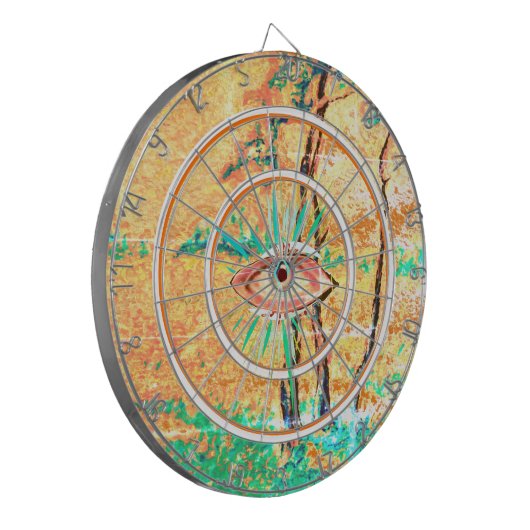 夏期 ダーツボード (正面左)