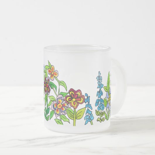 夏期 フロストグラスマグカップ (正面右)