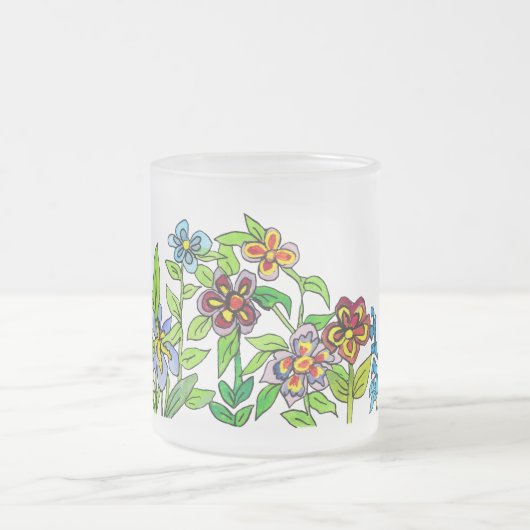 夏期 フロストグラスマグカップ (中央)