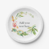 夏期 ペーパープレート (正面)