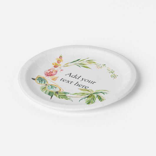 夏期 ペーパープレート (アングル)