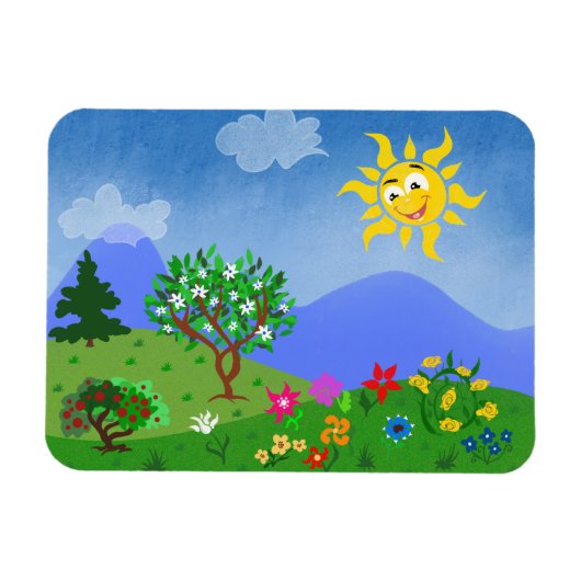 夏期 マグネット (横)