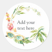 夏期 ラウンドシール (正面)