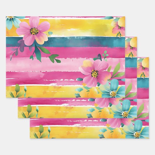 夏期 ラッピングペーパーシート (セット)