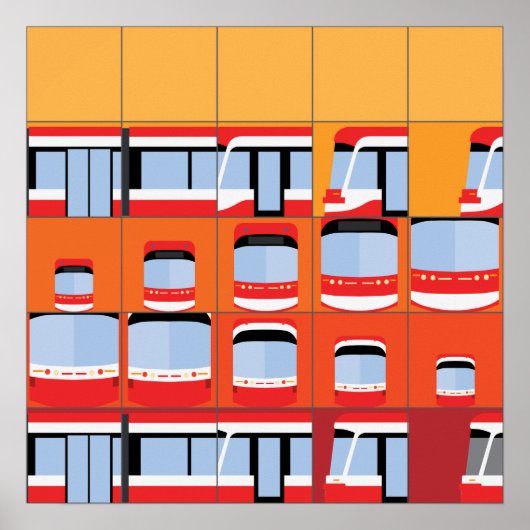 夏期（新規）市電ポスター ポスター (正面)