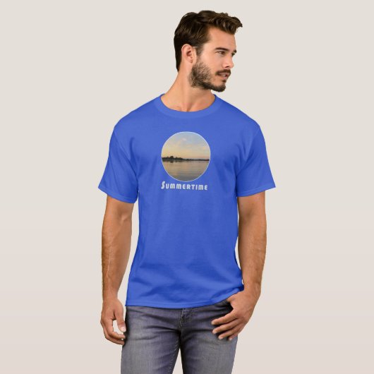 夏期 – 日没 Tシャツ (正面フル)