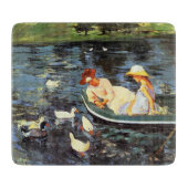 夏期(by Mary Cassatt) カッティングボード (正面)