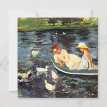 夏期(by Mary Cassatt)