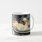 夏期(by Mary Cassatt) コーヒーマグカップ (正面右)