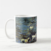 夏期(by Mary Cassatt) コーヒーマグカップ (左)
