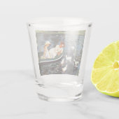 夏期(by Mary Cassatt) ショットグラス (裏面)