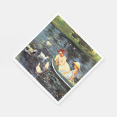 夏期(by Mary Cassatt) スタンダードランチョンナプキン (角)