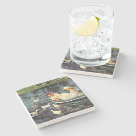 夏期(by Mary Cassatt) ストーンコースター