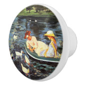 夏期(by Mary Cassatt) セラミックノブ (右)