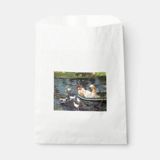 夏期(by Mary Cassatt) フェイバーバッグ (正面)