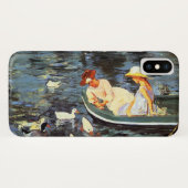 夏期(by Mary Cassatt) Case-Mate iPhoneケース (裏面(横))