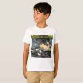夏期(by Mary Cassatt) Tシャツ (正面フル)