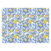 夏柑橘類，ボホー，ボヘミアン，フローラ地中海の テーブルクロス (正面(横))