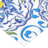 夏柑橘類，ボホー，ボヘミアン，フローラ地中海の テーブルクロス (アングル)