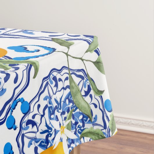 夏柑橘類，ボホー，ボヘミアン，フローラ地中海の テーブルクロス (インサイチュ)