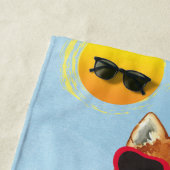 夏柴犬ビーチタオル ビーチタオル (インサイチュ)