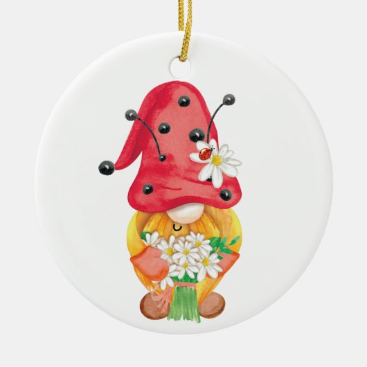 夏格言1 セラミックオーナメント (正面)