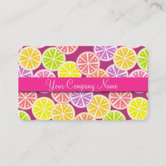 夏棒つきキャンデーキャンディショップベーカリー名刺 名刺 (正面)