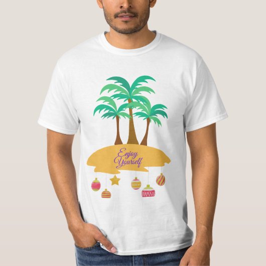 夏楽しむ Tシャツ (正面)