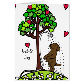 夏水おもしろいチョコレートラブラドールの漫画