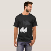 夏油と五条の魚 Tシャツ (正面フル)