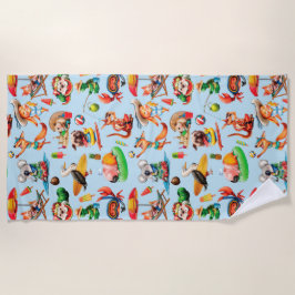 夏熱狂するについて ビーチタオル