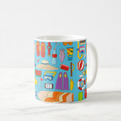 夏物の集品 コーヒーマグカップ (正面右)