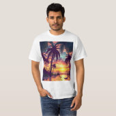 夏用の高品質Tシャツ Tシャツ (正面フル)